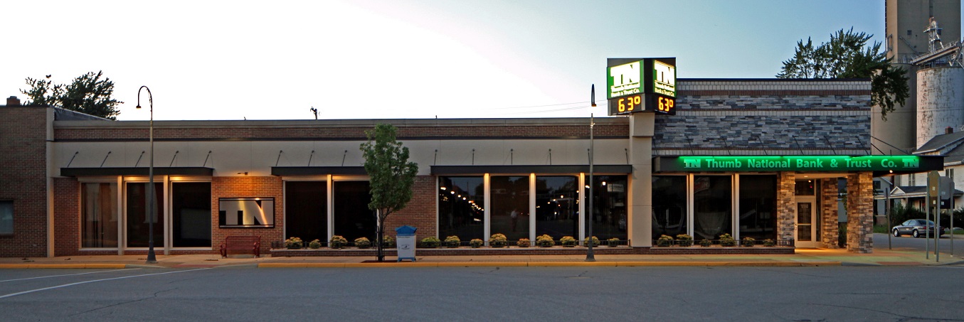 Side View of Thumb National Bank and Trust Conference Room