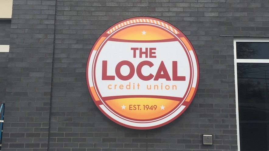 The Local Credit Union Sign
